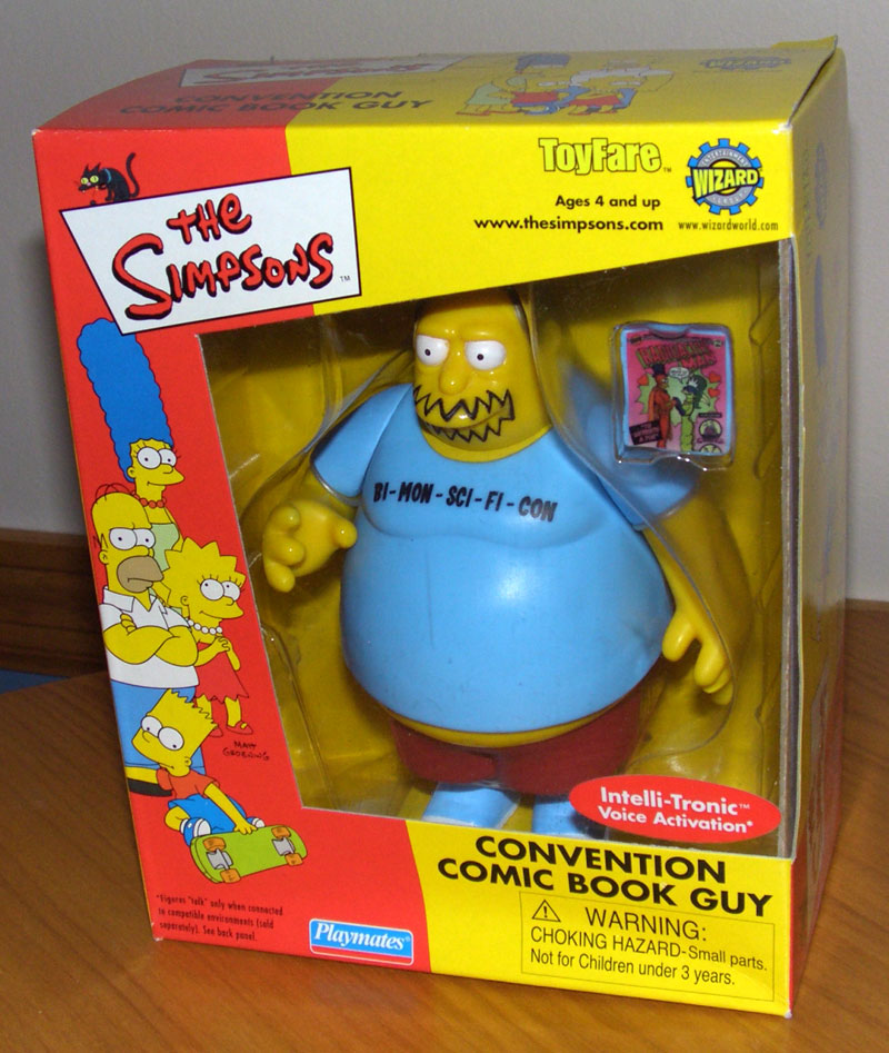 simpsons comic book guy funko pop