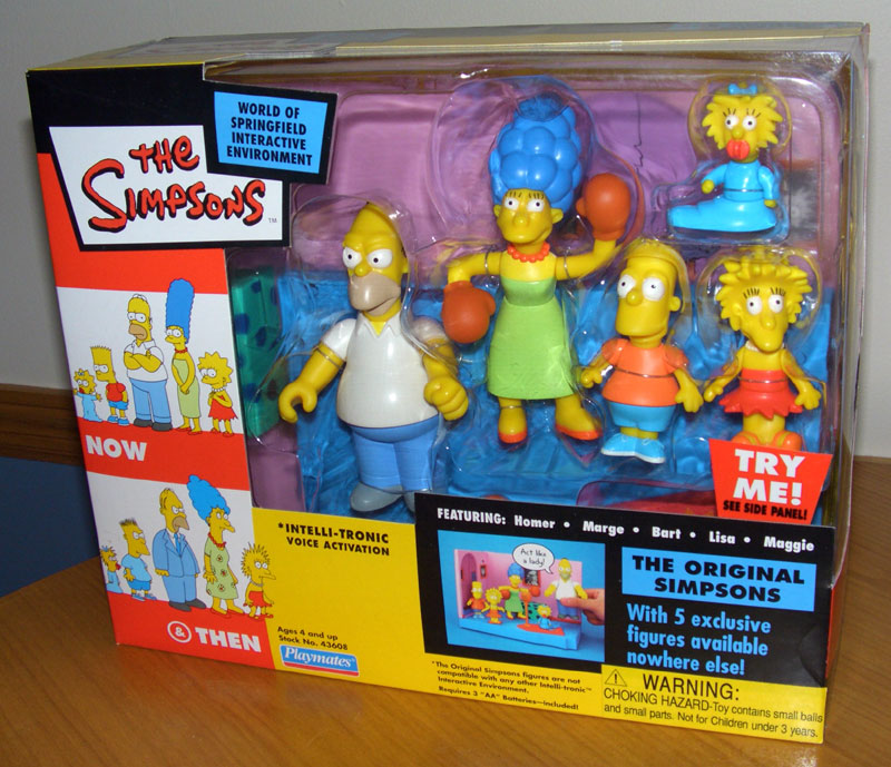 WOS Tracy Ullman Original Simpsons Playset